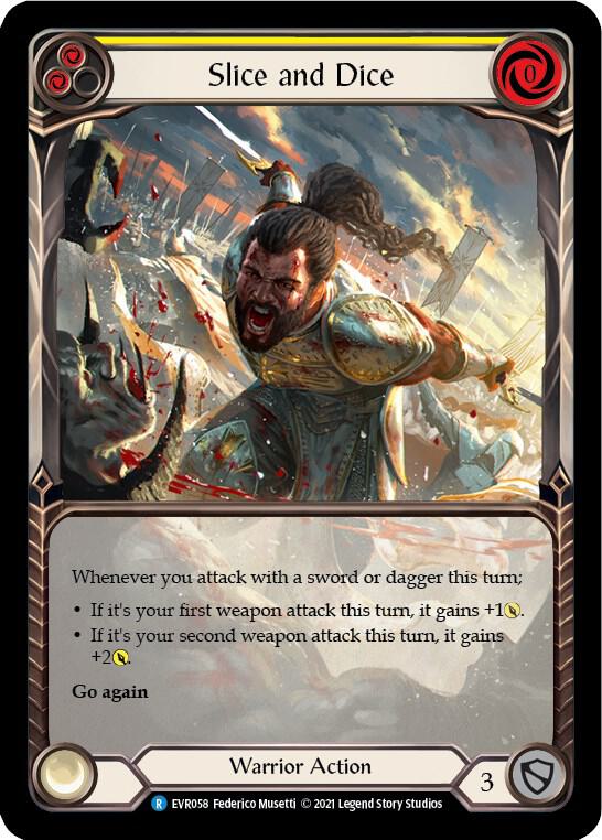 Slice and Dice (Yellow) (Extended Art) card image