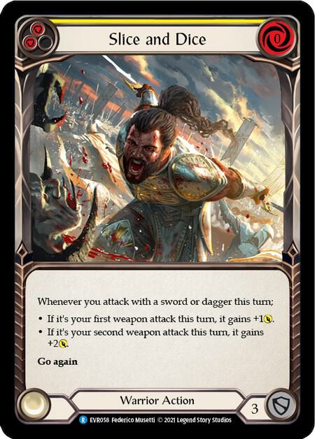Slice and Dice (Yellow) card image