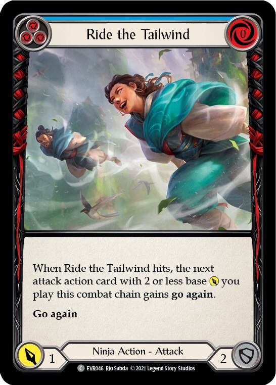 Ride the Tailwind (Blue) card image