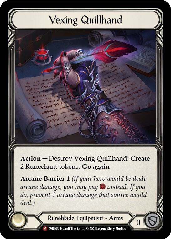Vexing Quillhand card image