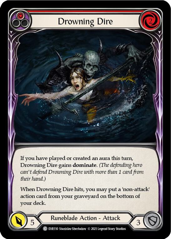 Drowning Dire (Red) card image