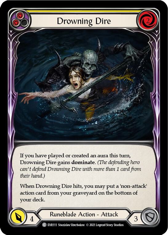 Drowning Dire (Yellow) card image
