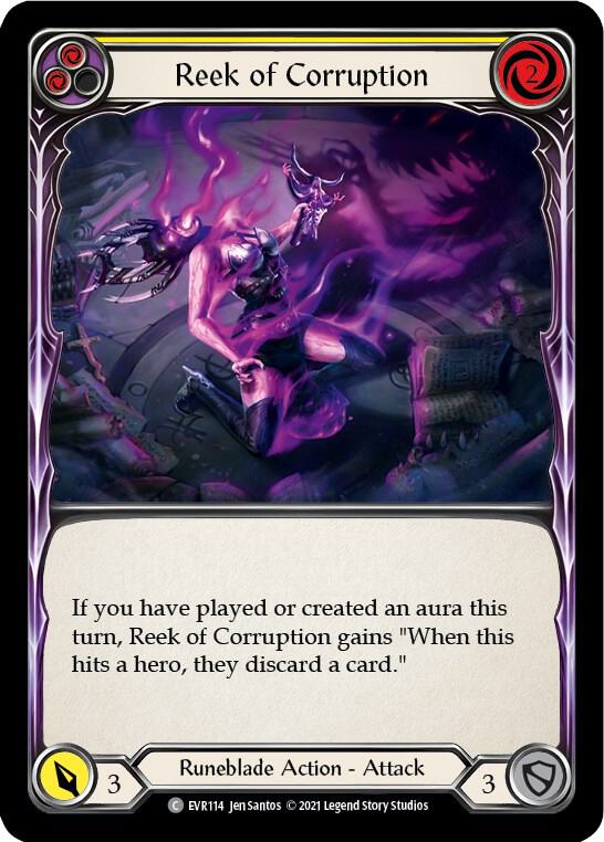 Reek of Corruption (Yellow) card image