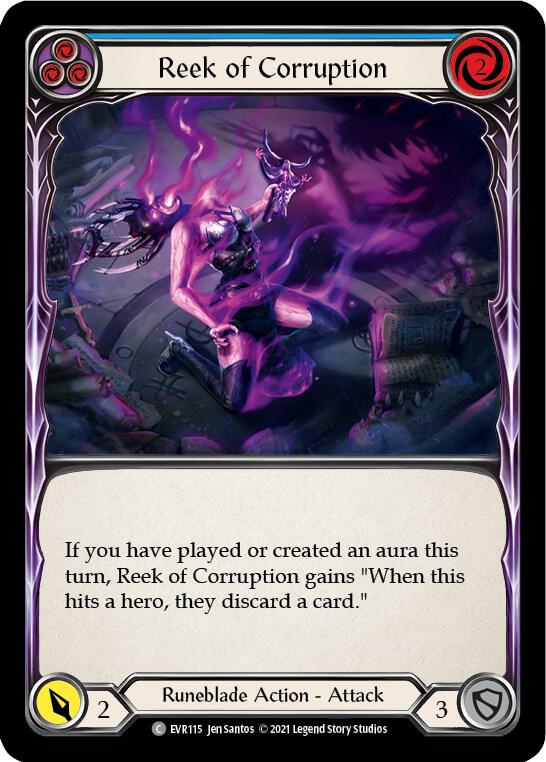 Reek of Corruption (Blue) card image