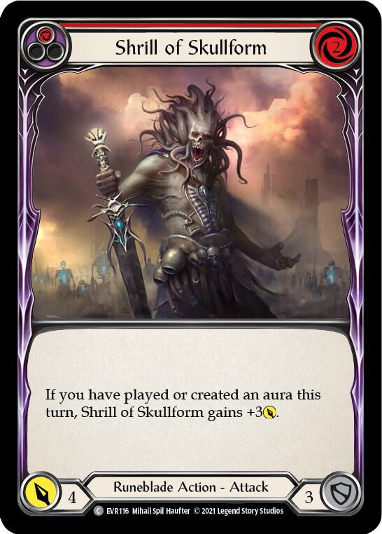 Shrill of Skullform (Red) card image