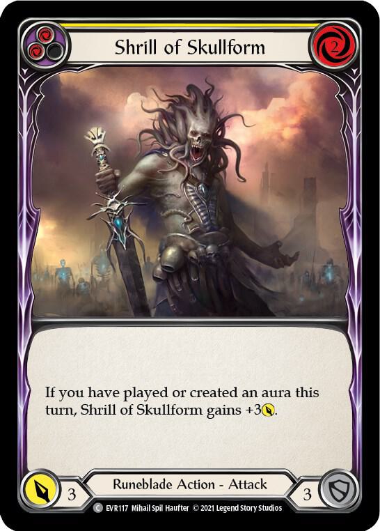 Shrill of Skullform (Yellow) card image