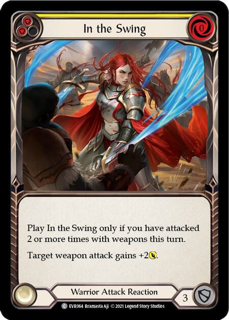 In the Swing (Yellow) card image