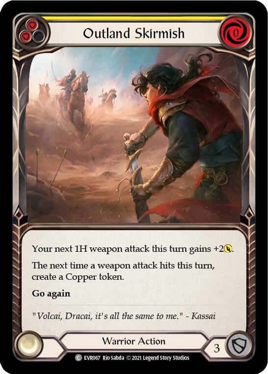 Outland Skirmish (Yellow) card image