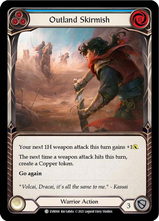 Outland Skirmish (Blue) card image