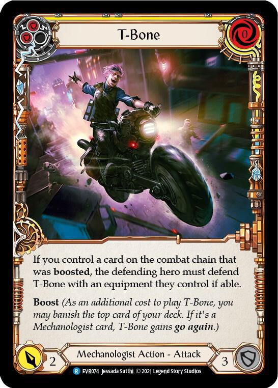 T-Bone (Yellow) card image