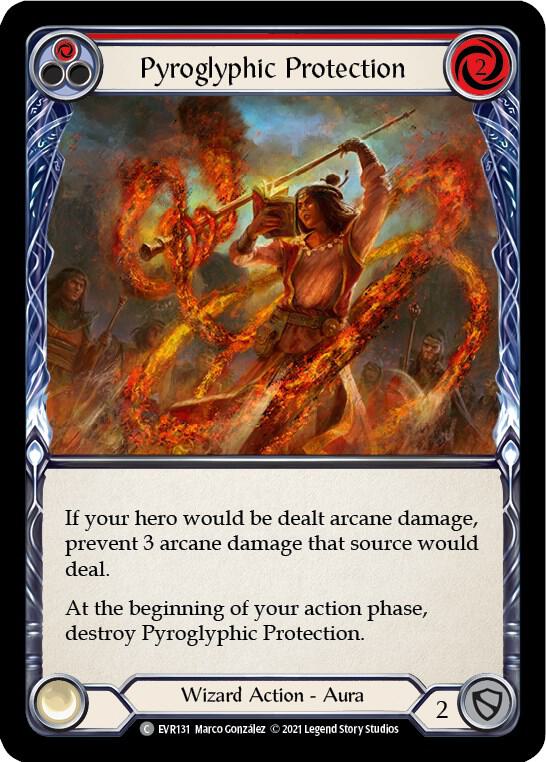 Pyroglyphic Protection (Red) card image