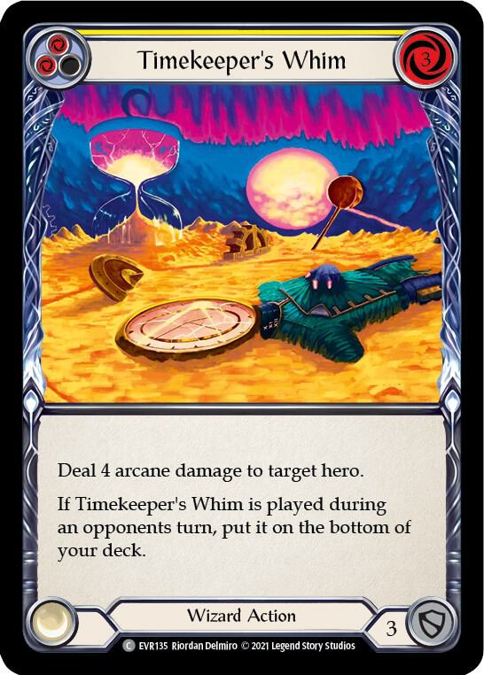 Timekeeper's Whim (Yellow) card image