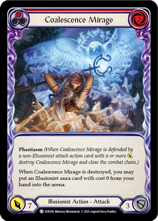 Coalescence Mirage (Red) card image