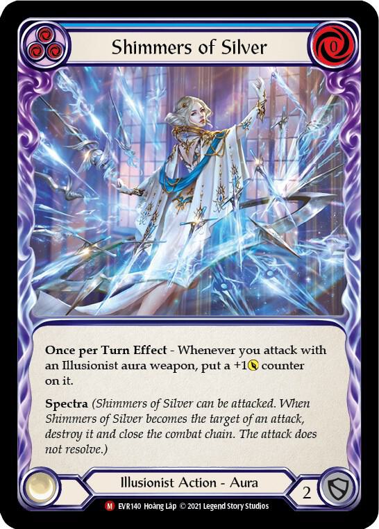 Shimmers of Silver card image