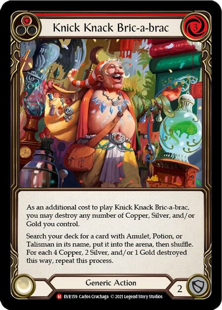 Knick Knack Bric-a-brac card image