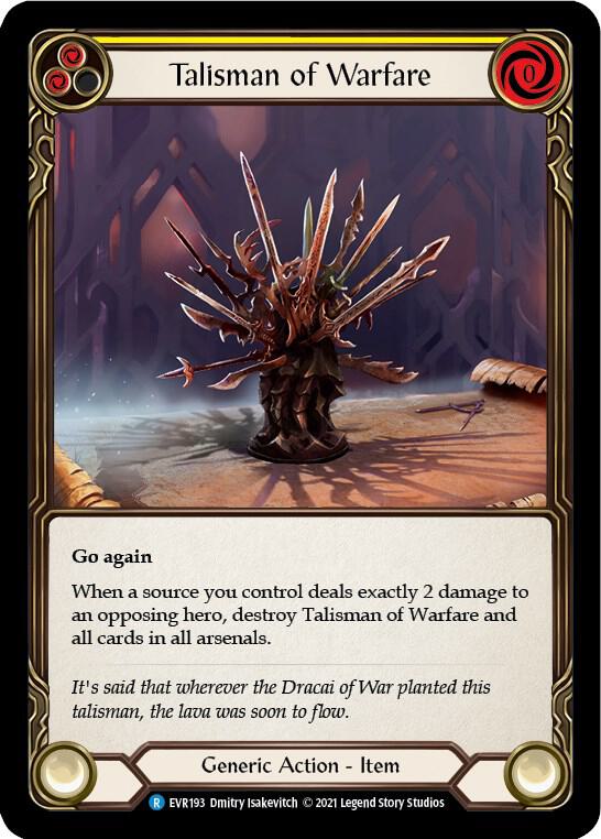Talisman of Warfare card image
