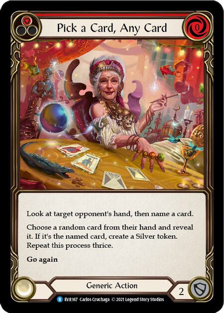 Pick a Card, Any Card (Red) card image