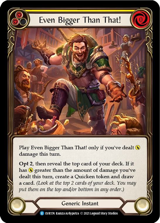 Even Bigger Than That! (Yellow) card image