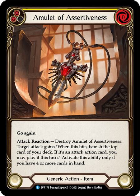 Amulet of Assertiveness card image