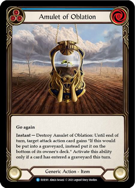 Amulet of Oblation card image