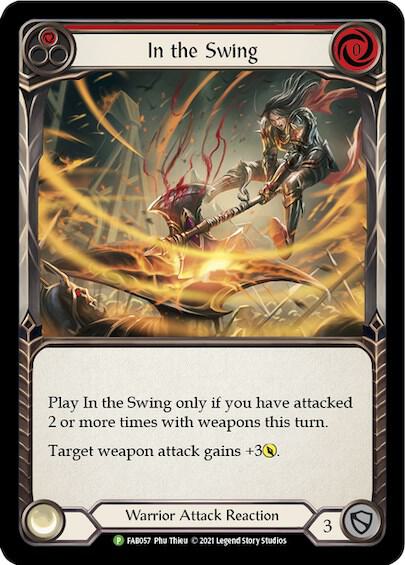 In the Swing (Red) - FAB057 card image
