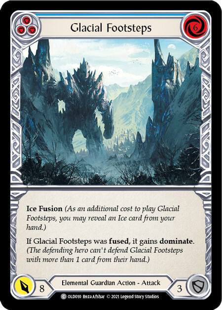 Glacial Footsteps (Blue) card image