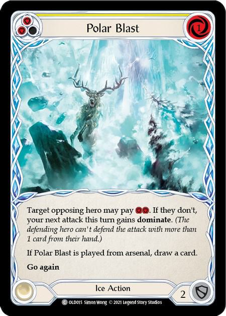 Polar Blast (Yellow) card image