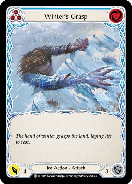 Winter's Grasp (Blue) card image