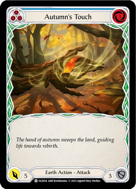 Autumn's Touch (Blue) card image