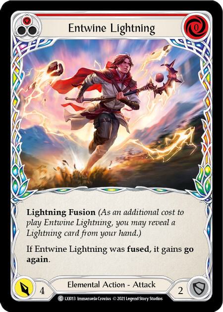 Entwine Lightning (Red) card image