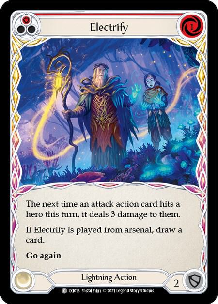 Electrify (Red) card image