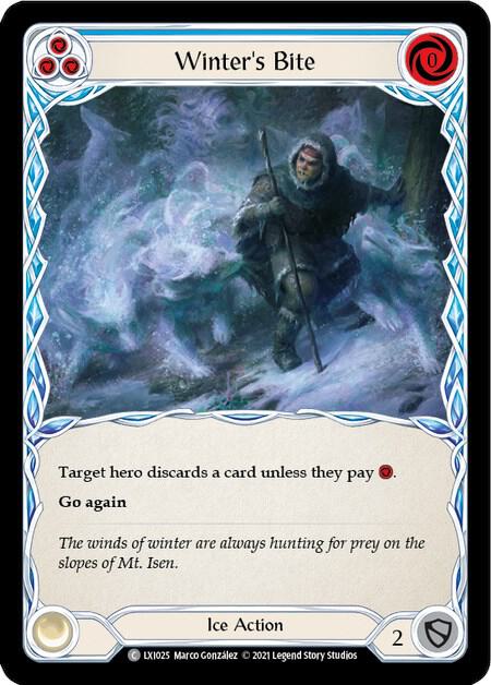 Winter's Bite (Blue) card image