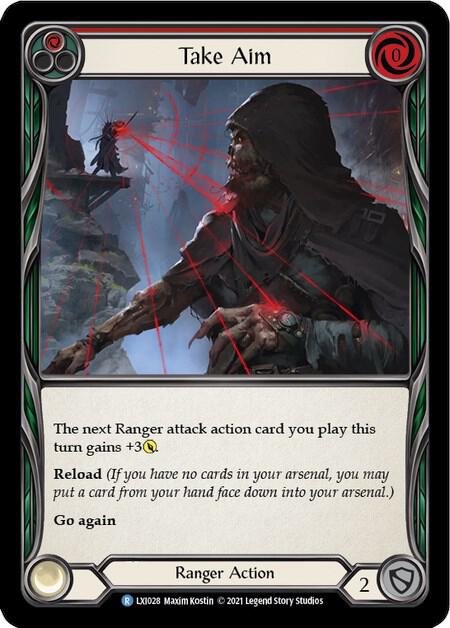 Take Aim (Red) card image