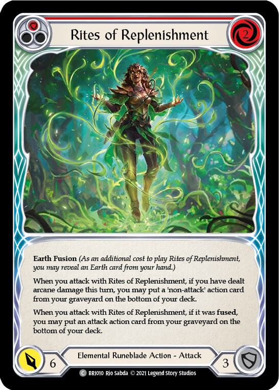 Rites of Replenishment (Red) card image