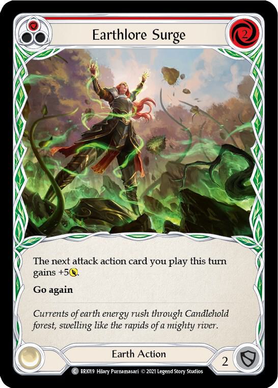 Earthlore Surge (Red) card image