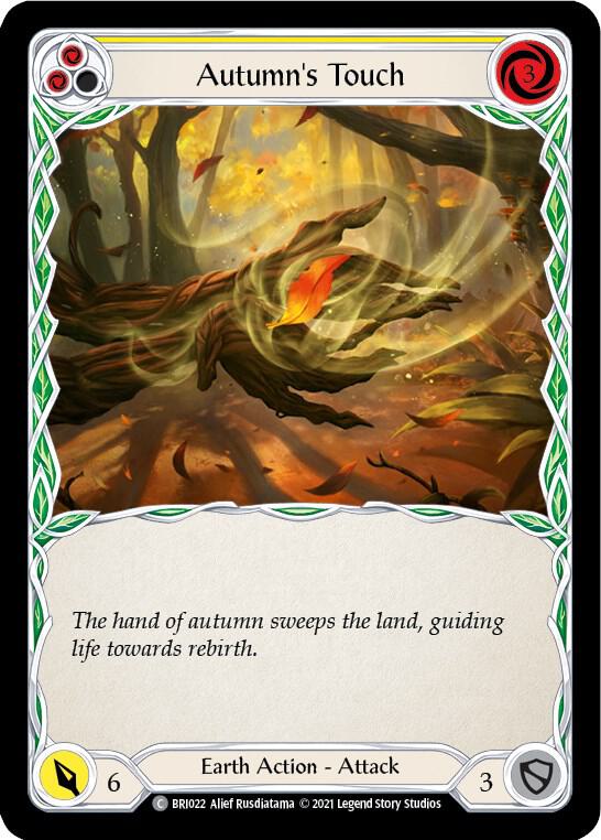 Autumn's Touch (Yellow) card image