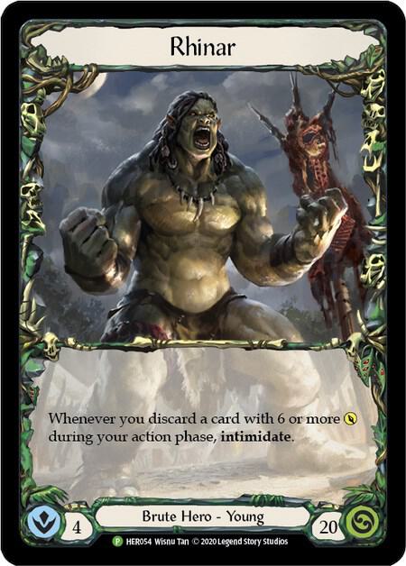 Rhinar - HER054 card image