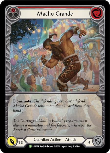Macho Grande (Red) - LGS087 card image