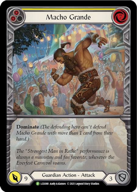 Macho Grande (Yellow) - LGS088 card image