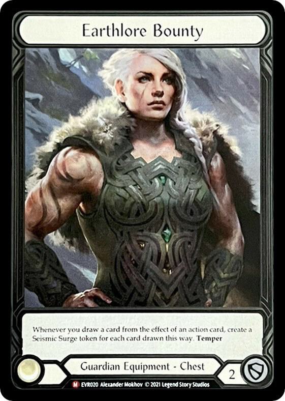 Earthlore Bounty (Extended Art) card image