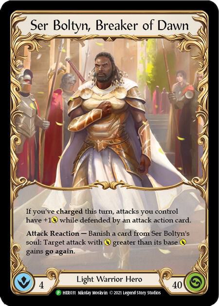 Ser Boltyn, Breaker of Dawn - HER031 card image