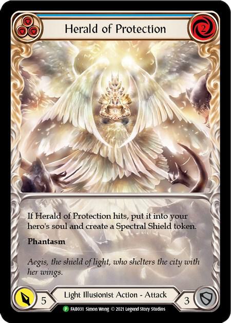 Herald of Protection (Blue) - FAB031 card image