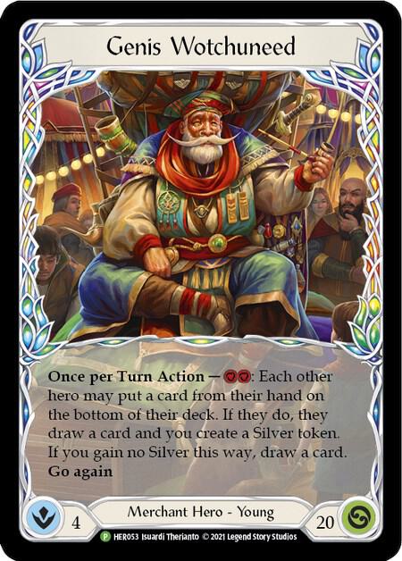 Genis Wotchuneed - HER053 card image