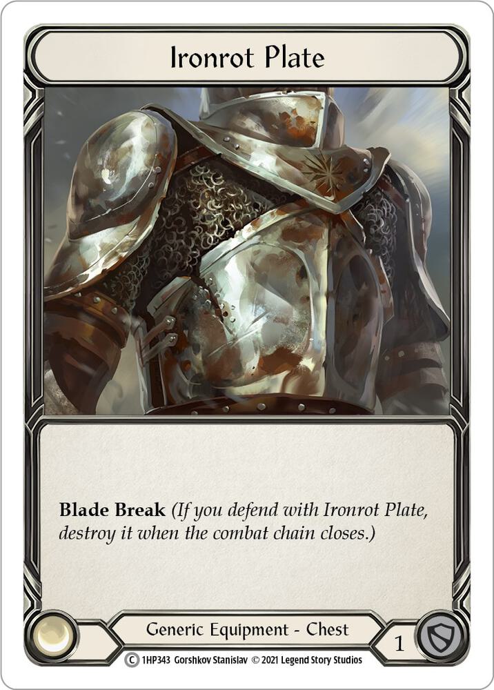 Ironrot Plate card image