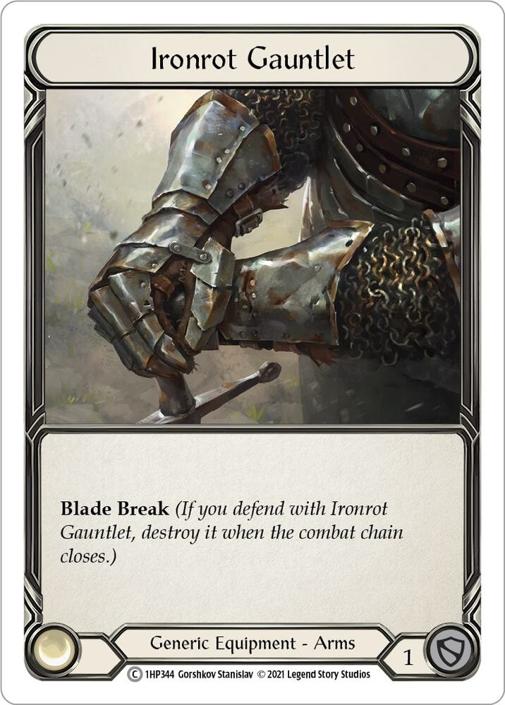 Ironrot Gauntlet card image