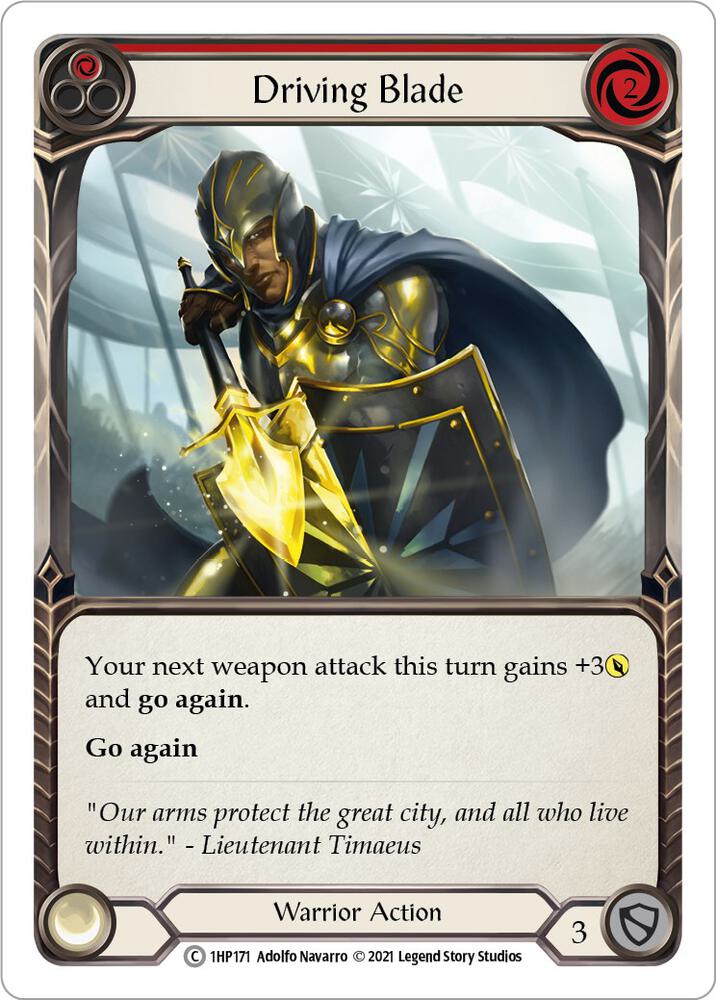 Driving Blade (Red) card image