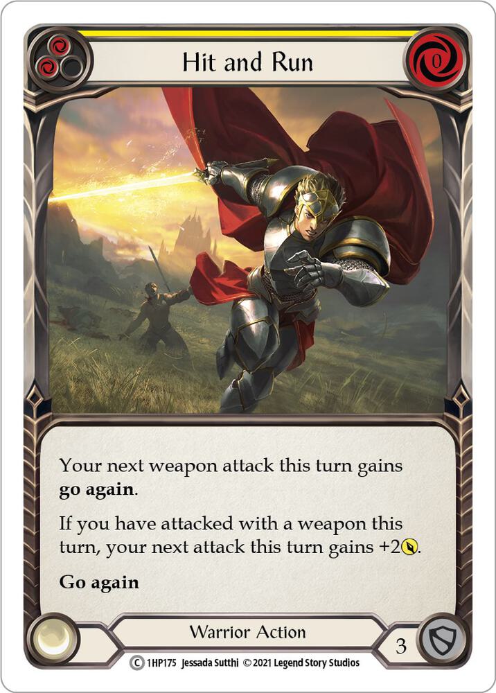 Hit and Run (Yellow) card image