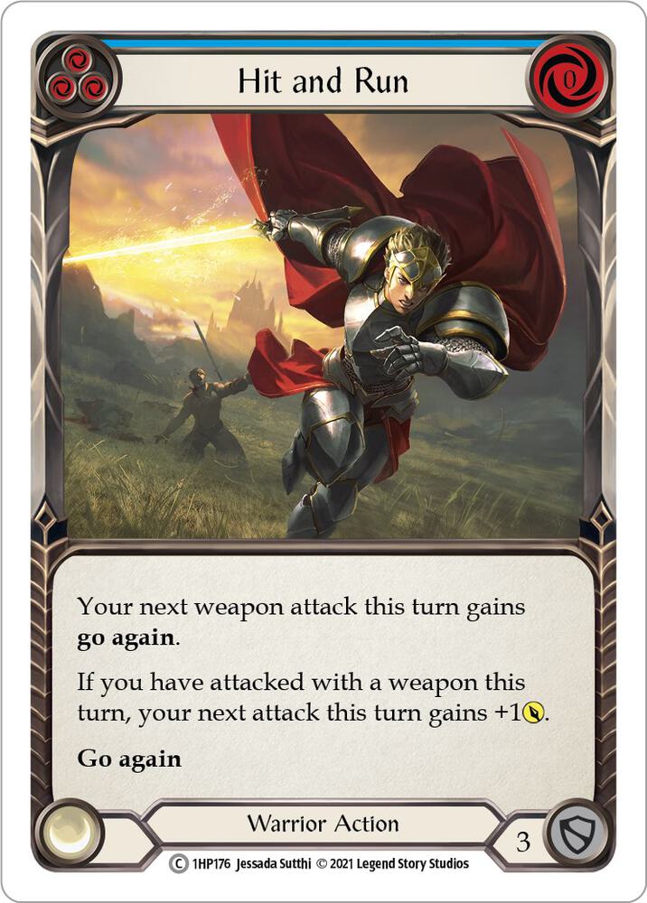 Hit and Run (Blue) card image