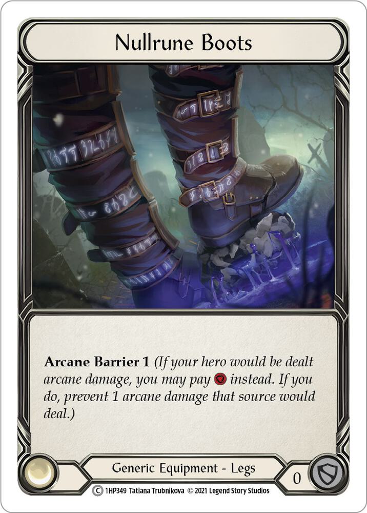 Nullrune Boots card image