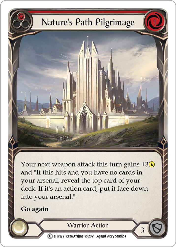 Nature's Path Pilgrimage (Red) card image